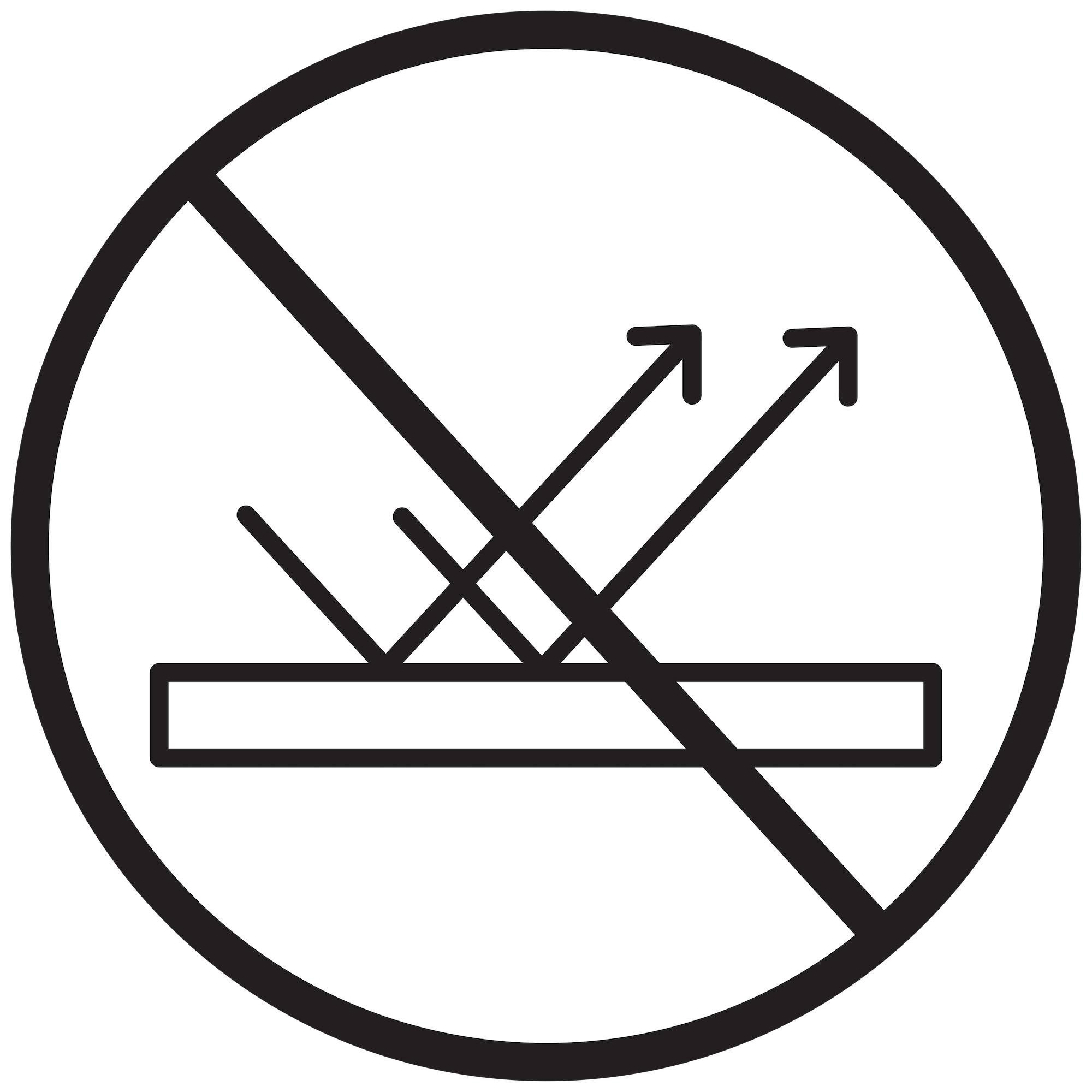 Non-polarised lenses