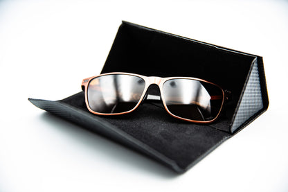 FLYTE HALCYON MONUMENT pilot sunglasses with ORIGAMI fold flat case